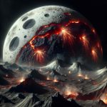 月球的火热过去：当地球的伴侣变成了一个火山荒原