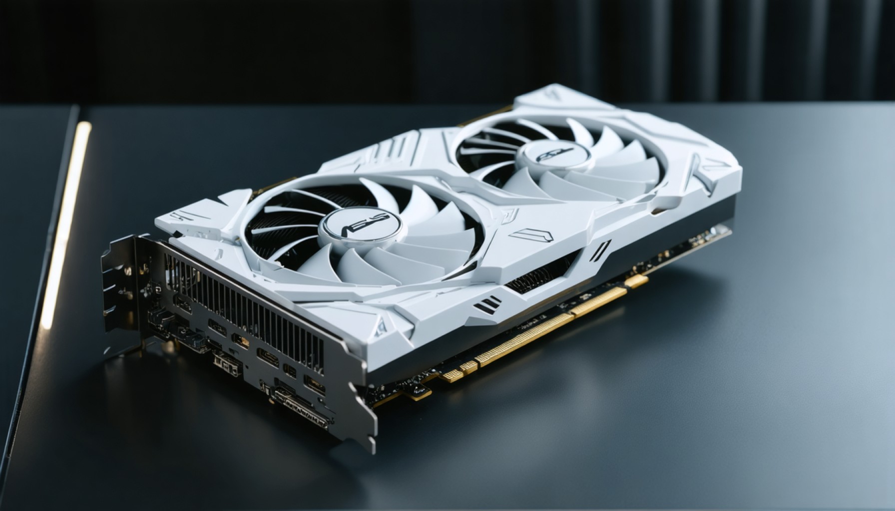 Explore ASUS’s White Edition RTX 50 Graphics Cards—Aesthetic and Power Redefined