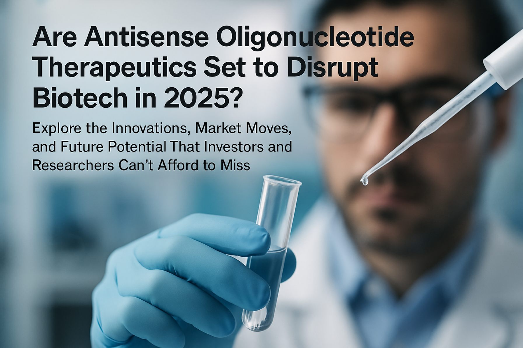 Are Antisense Oligonucleotide Therapeutics Set to Disrupt Biotech in 2025? Explore the Innovations, Market Moves, and Future Potential That Investors and Researchers Can’t Afford to Miss.