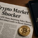 Crypto Market Shocker: Massive ETF Flows, Surprising Policy Moves, and a New Global Leader in Bitcoin Holdings